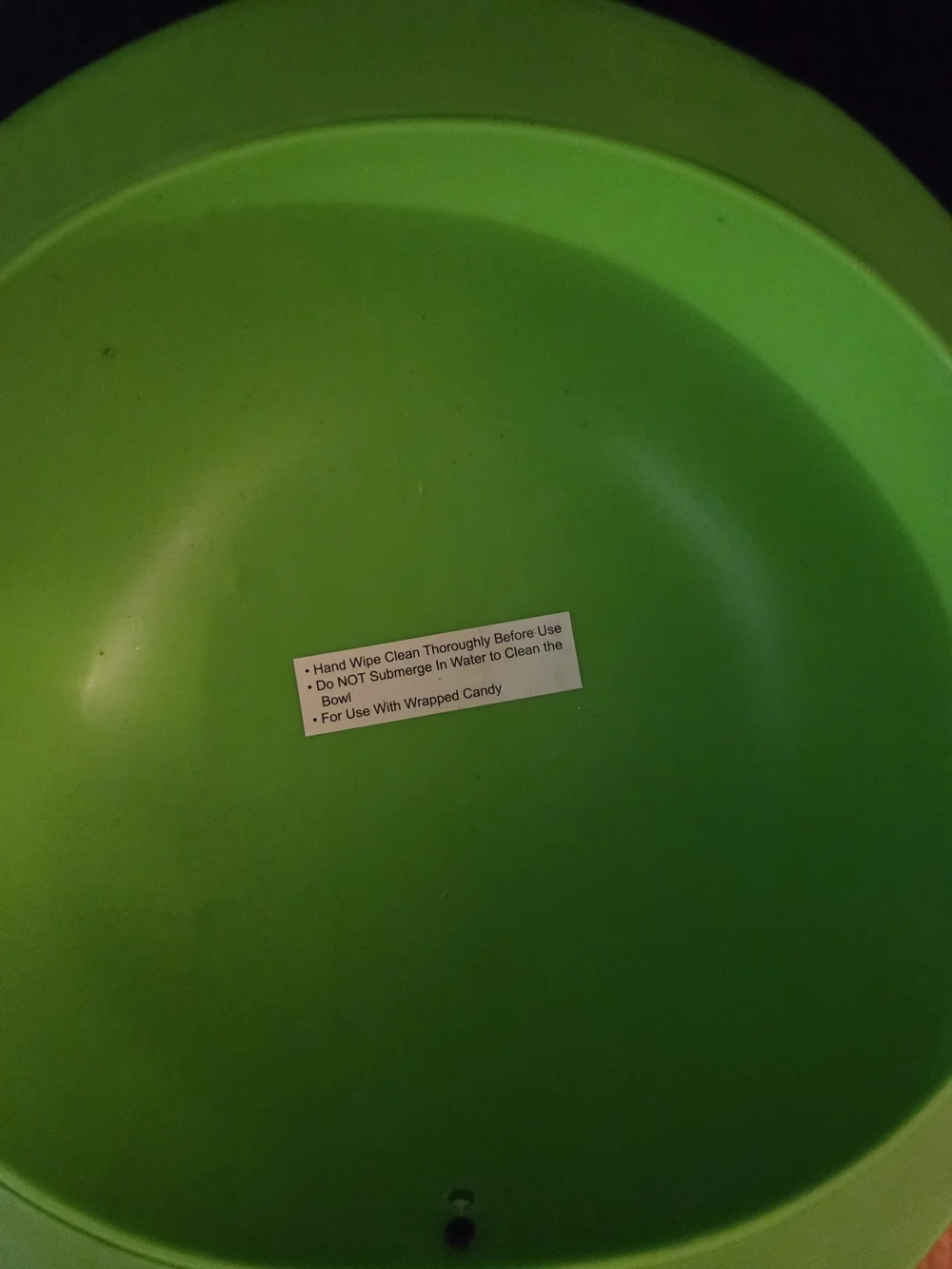 Green Target Candy Bowl  Skull Halloween Moving Eyes